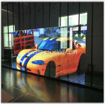 Pantalla de visualización LED transparente Glass Indoor P7.82